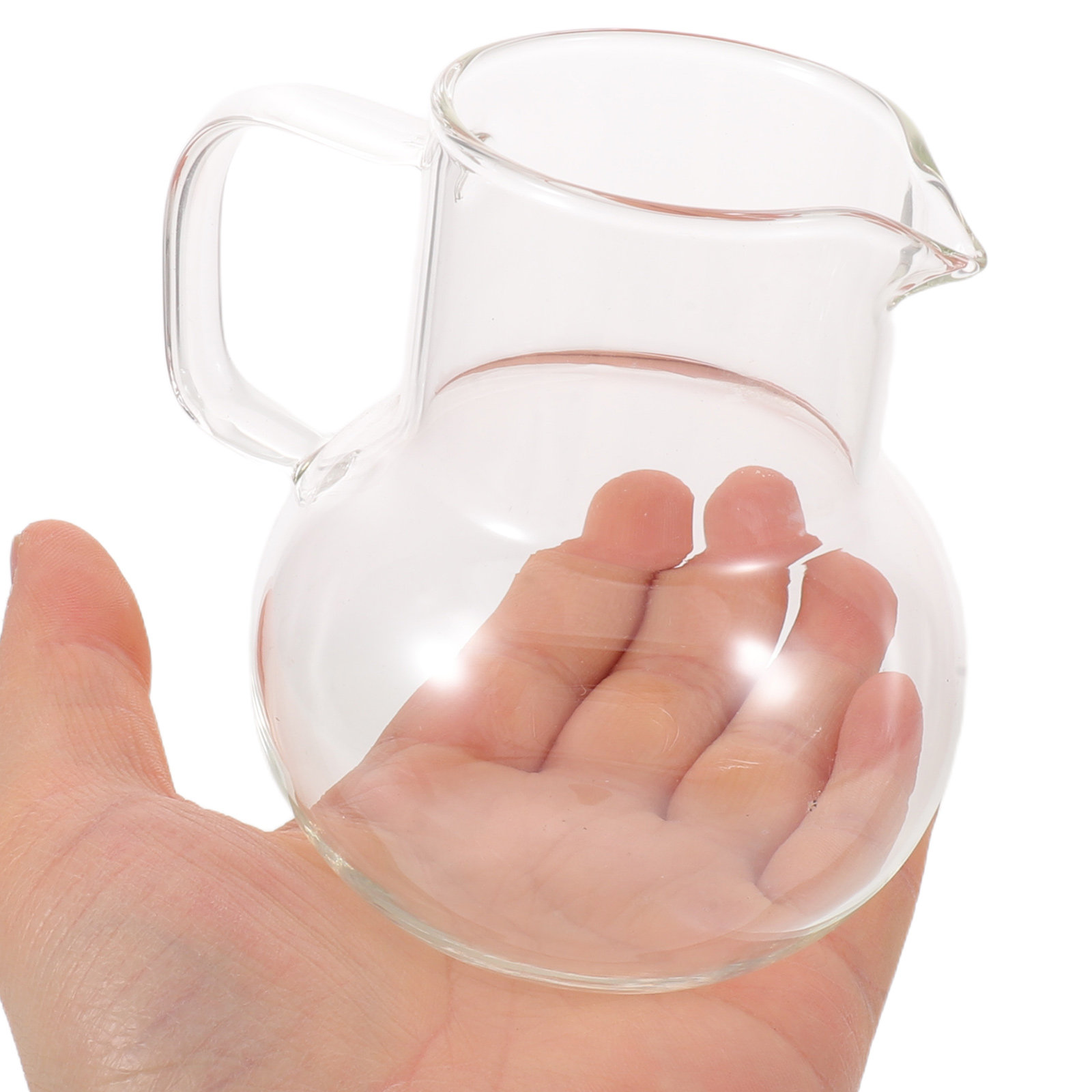 Pour Spout Pitcher - إبريق زجاجي سعة 6.8 أونصة (200
