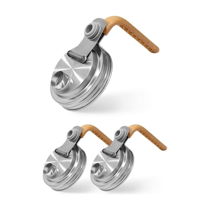 Pour Spout Pitcher - أغطية ABXF-3 ثلاثية القطع مع فوهة