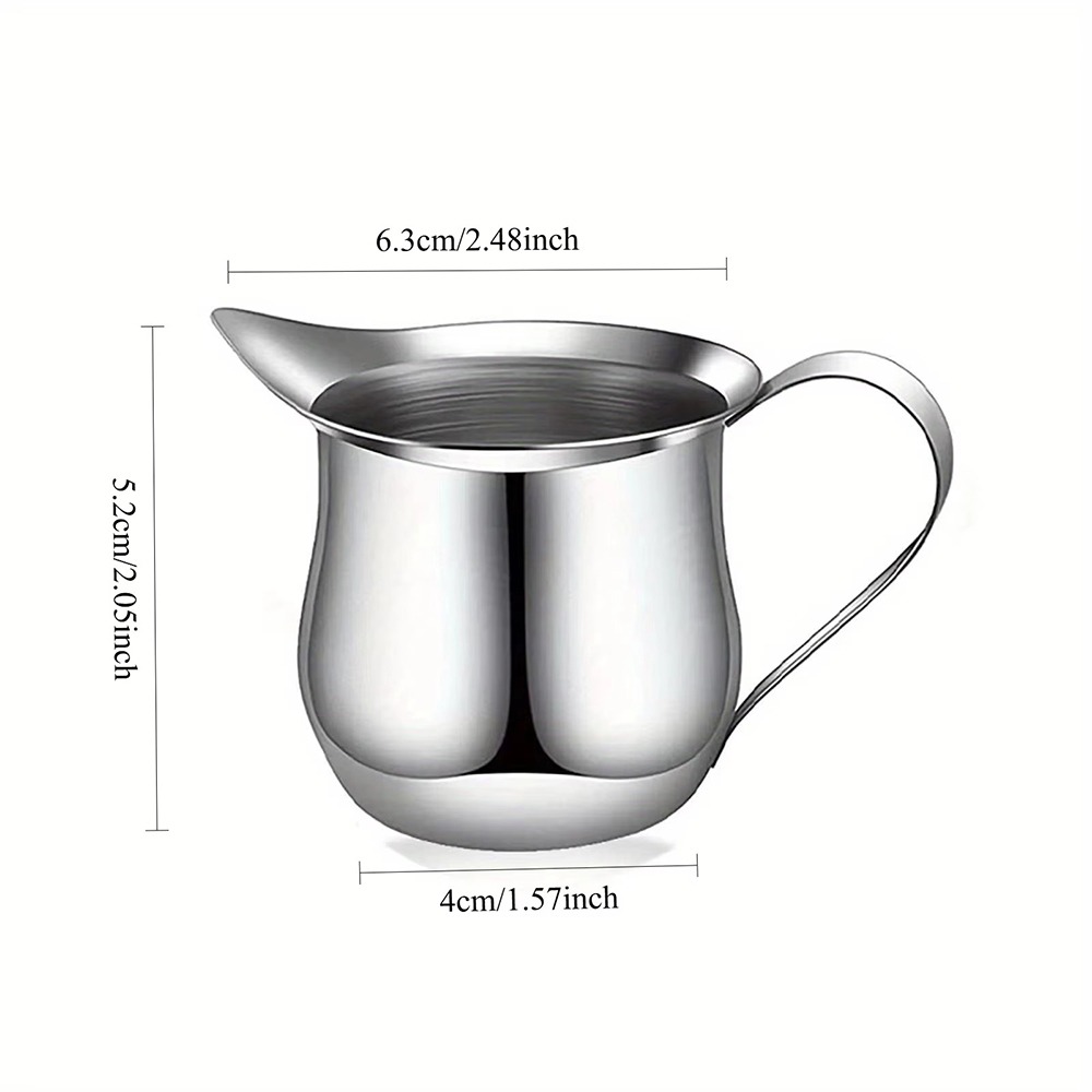 Pour Spout Pitcher - إبريق رغوة الحليب من الفولاذ المقاوم
