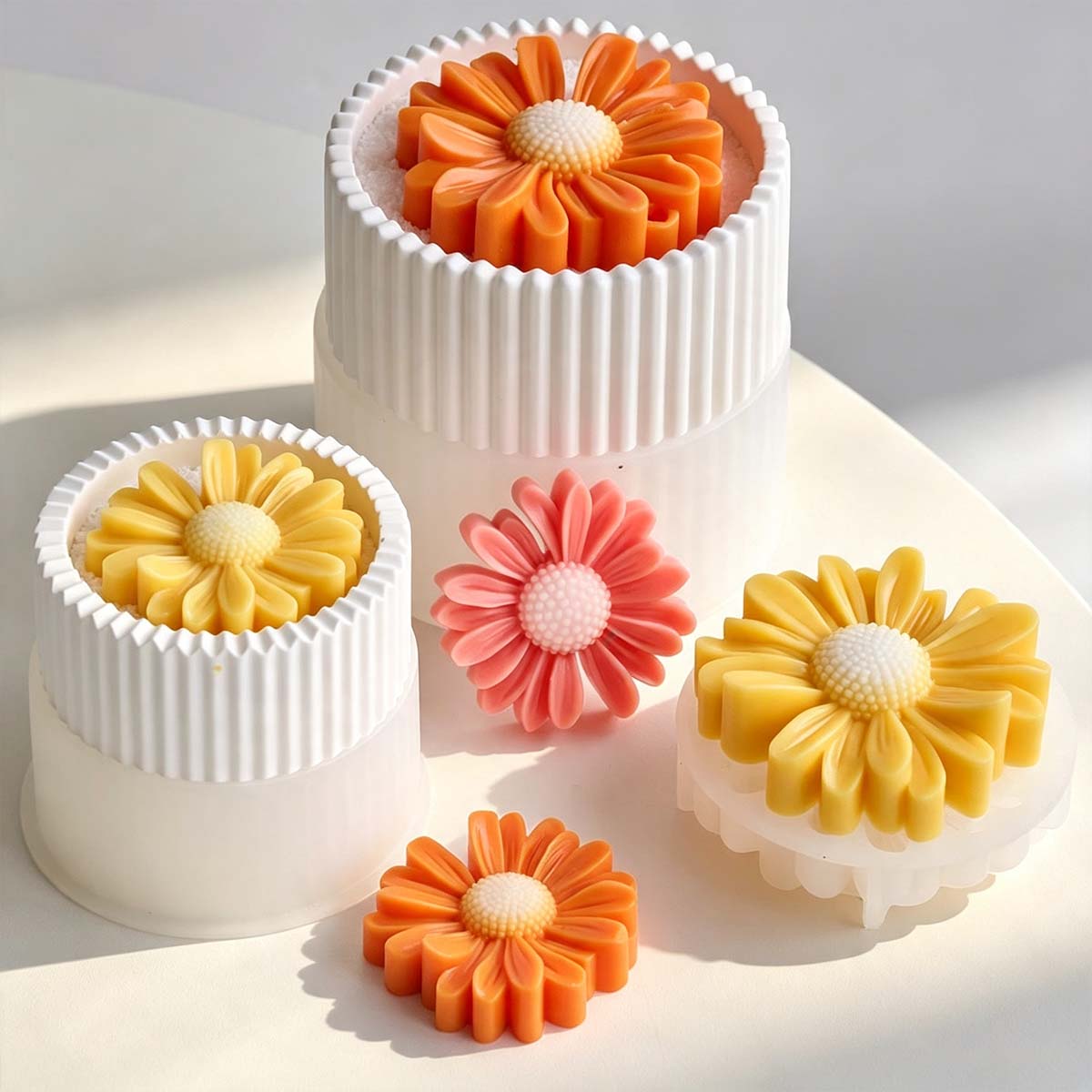 قالب سيليكون دائري مخطط لصنع أ - مراجعة Candle Supplies Jars وسعره