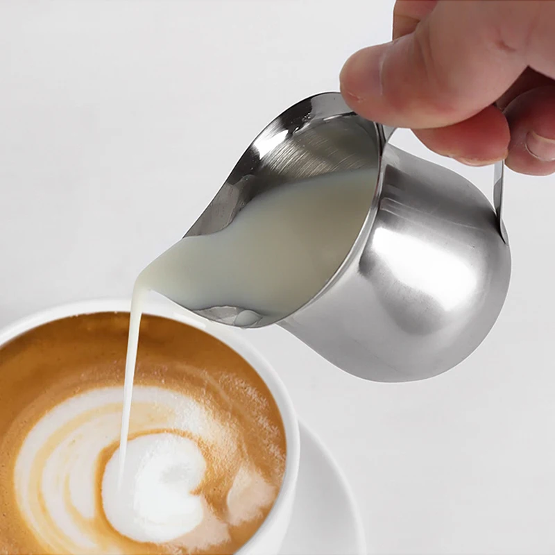 القهوة الحليب مزبد إبريق كوب ا - مراجعة Pour Spout Pitcher وسعره