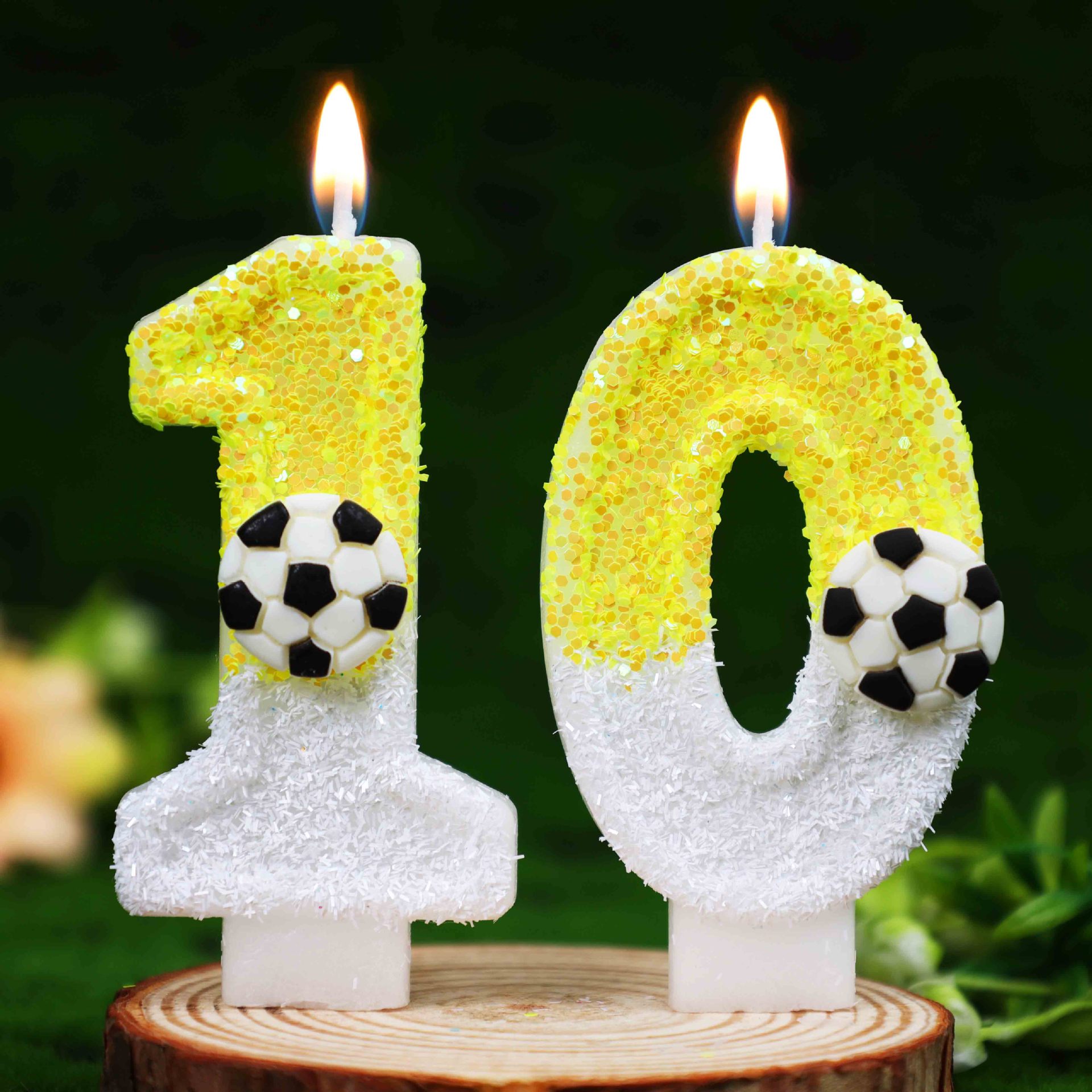 شموع عيد ميلاد رياضية مزينة با - مراجعة Candle For Supplies وسعره