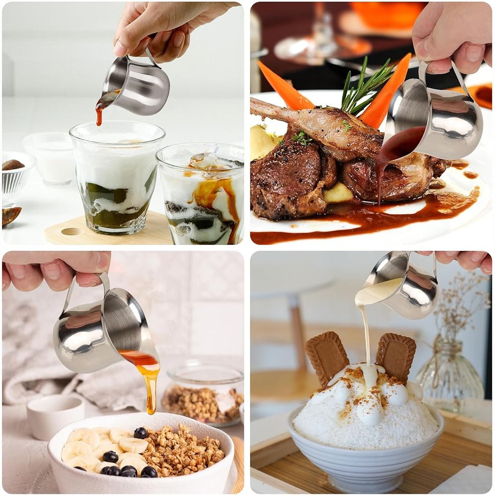 إبريق رغوة الحليب من الفولاذ ا - مراجعة Pour Spout Pitcher وسعره