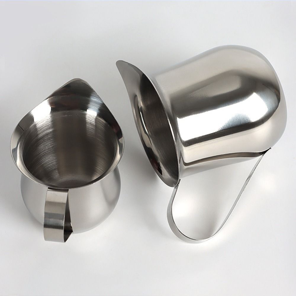 إبريق رغوة الحليب من الفولاذ ا - مراجعة Pour Spout Pitcher وسعره