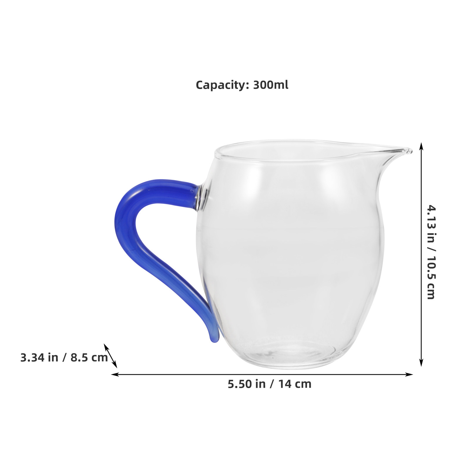 إبريق زجاجي فاخر بسعة 300 مل م - مراجعة Pour Spout Pitcher وسعره
