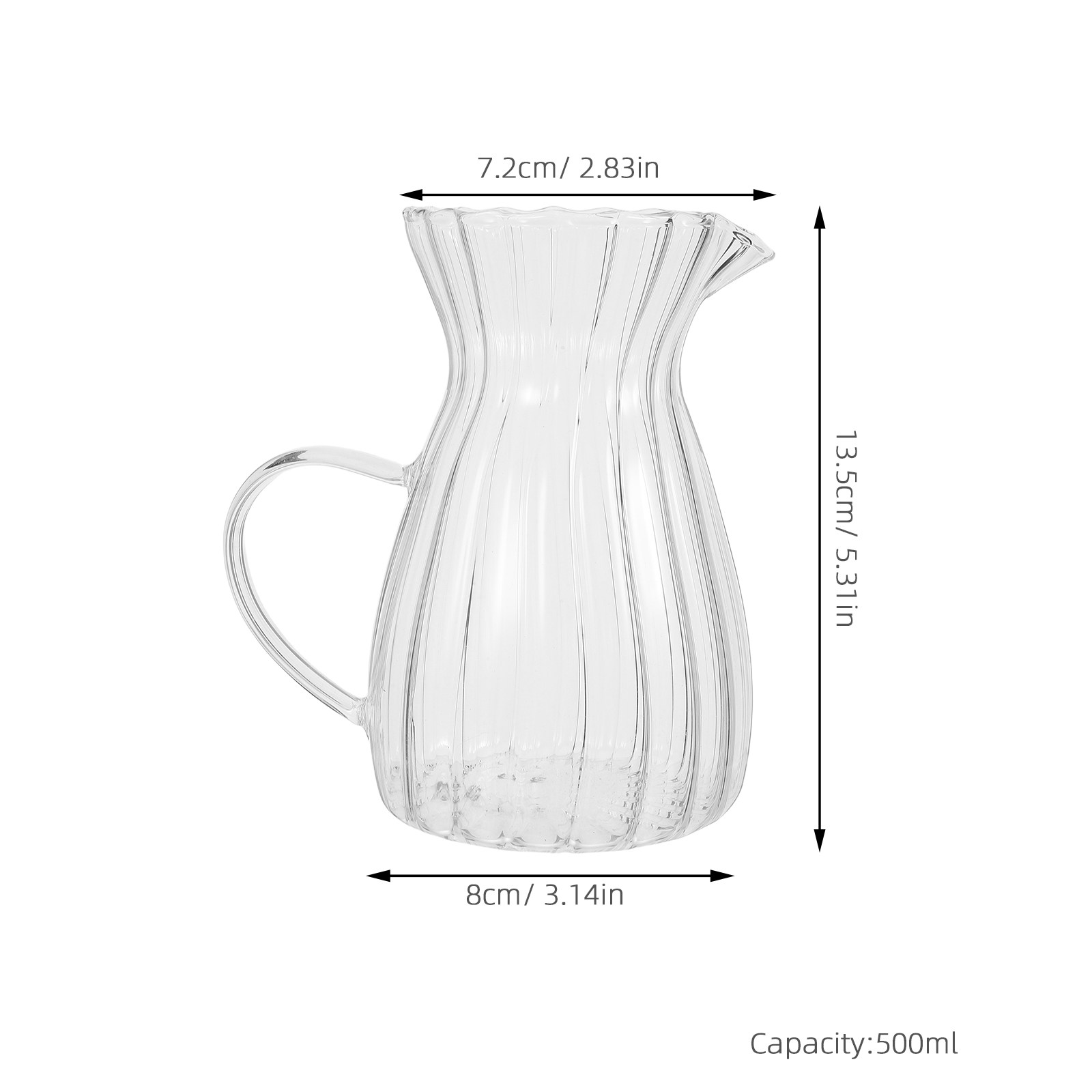 إبريق زجاجي للكريمة والحليب سع - مراجعة Pour Spout Pitcher وسعره